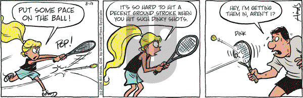 Cleats on Monday August 21, 2006 Comic Strip