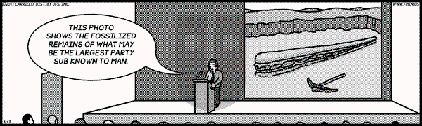 F Minus on Thursday March 17, 2011 Comic Strip