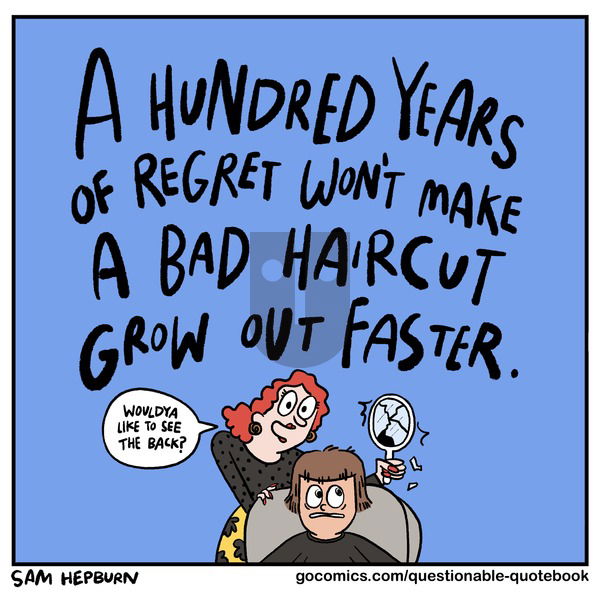 Questionable Quotebook on Sunday April 21, 2024 Comic Strip