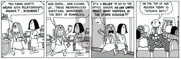 Cathy Classics on Tuesday February 23, 1982 Comic Strip