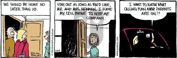 Adam@Home on Saturday November 25, 2000 Comic Strip