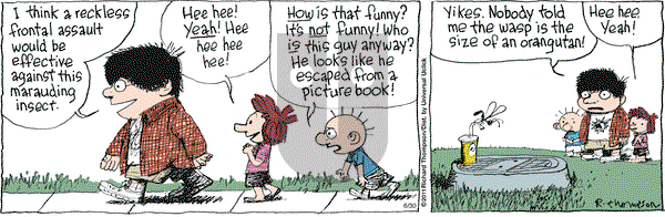 Cul de Sac on Thursday June 30, 2011 Comic Strip