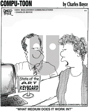 Compu-toon on Wednesday May 6, 2015 Comic Strip