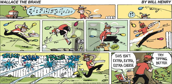 Wallace the Brave on Sunday August 11, 2019 Comic Strip
