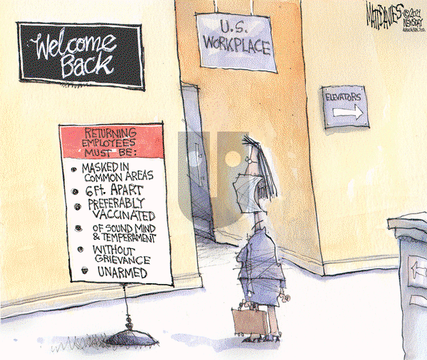 Matt Davies on Thursday May 27, 2021 Comic Strip