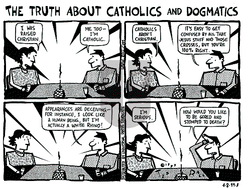 Ted Rall on Saturday April 10, 1999 Comic Strip