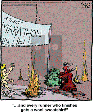 In the Bleachers on Wednesday June 29, 2016 Comic Strip