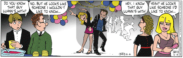 Luann on Friday June 4, 2004 Comic Strip
