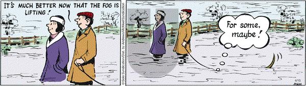 Fred Basset on Wednesday April 15, 2020 Comic Strip