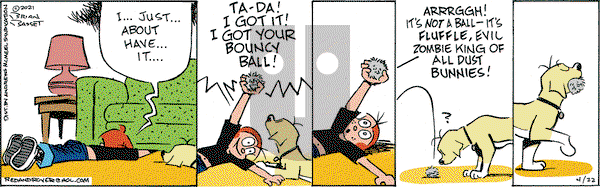 Red and Rover on Thursday April 22, 2021 Comic Strip