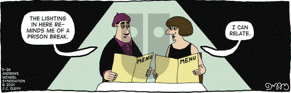 The Fusco Brothers - Tuesday May 28, 2024 Comic Strip