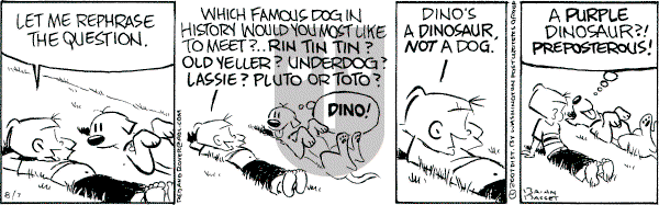 Red and Rover on Tuesday August 7, 2007 Comic Strip