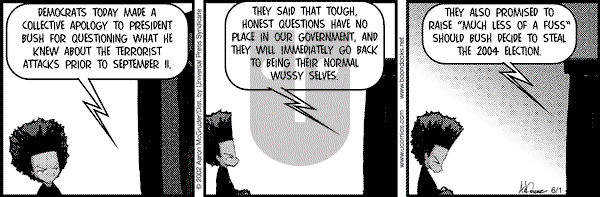 The Boondocks on Saturday March 15, 2025 Comic Strip