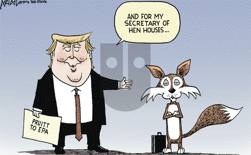 Robert Ariail - Friday December 9, 2016 Comic Strip