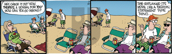 Monty on Wednesday July 30, 2014 Comic Strip