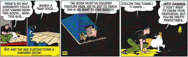 Rip Haywire on Friday August 7, 2015 Comic Strip