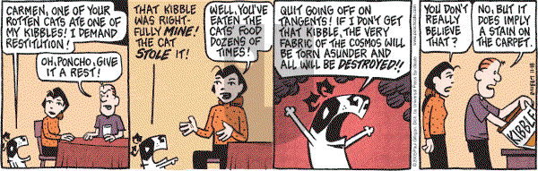 Pooch Cafe on Friday November 18, 2005 Comic Strip