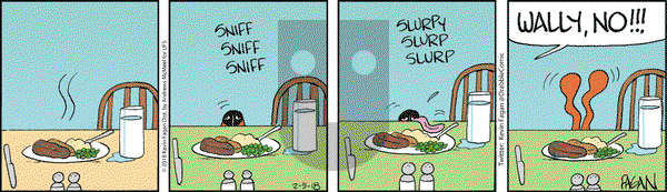 Drabble on Monday February 5, 2018 Comic Strip