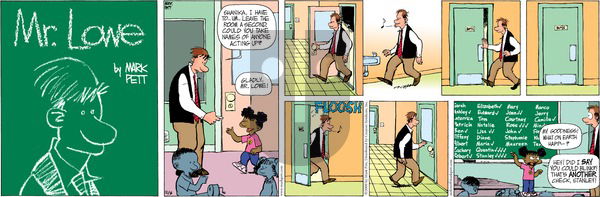 Mr. Lowe on Tuesday December 3, 2024 Comic Strip