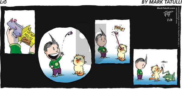 Lio on Sunday February 28, 2021 Comic Strip