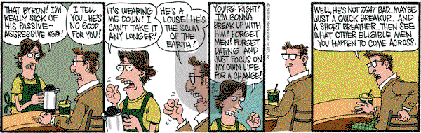 Monty on Tuesday April 26, 2011 Comic Strip