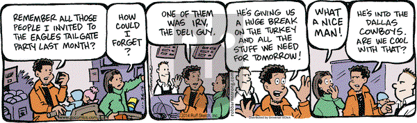 JumpStart on Wednesday November 26, 2014 Comic Strip