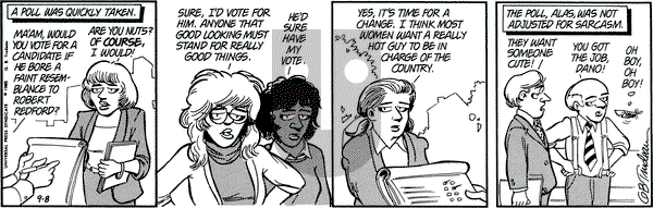 Doonesbury on Thursday September 8, 1988 Comic Strip