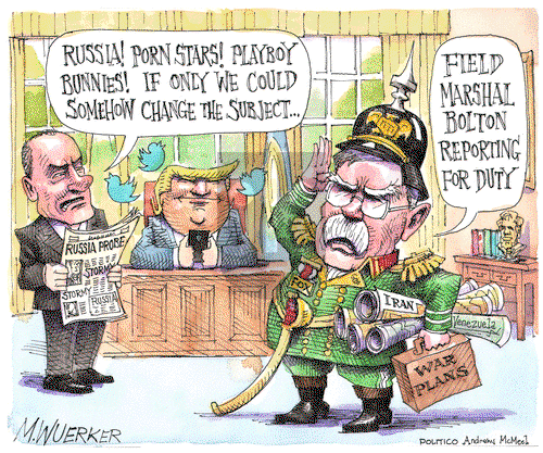 Matt Wuerker on Tuesday March 27, 2018 Comic Strip