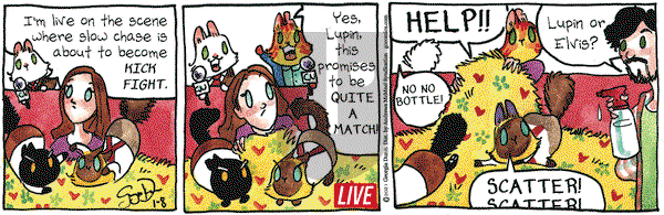 Breaking Cat News on Friday January 8, 2021 Comic Strip