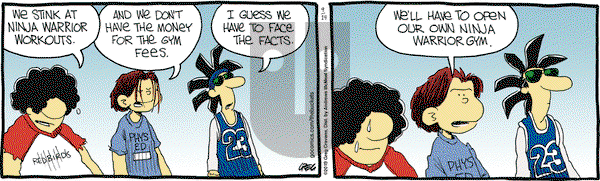 The Buckets on Saturday September 14, 2019 Comic Strip