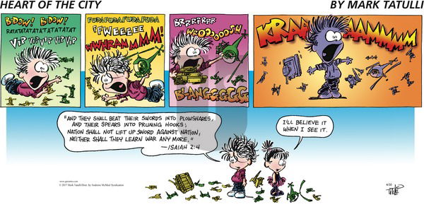 Heart of the City on Sunday April 30, 2017 Comic Strip