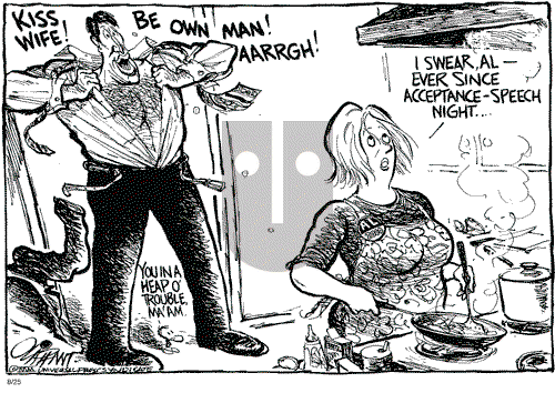 Pat Oliphant on Tuesday September 26, 2000 Comic Strip