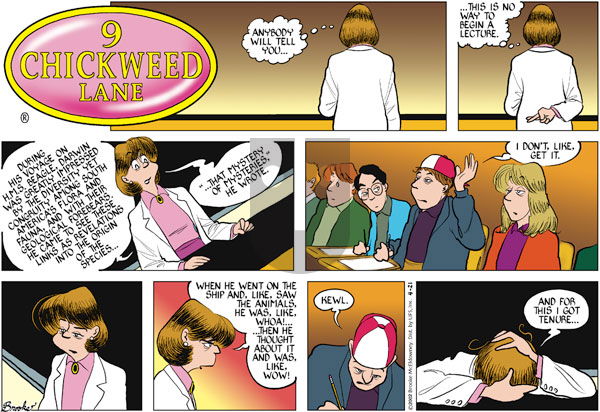 9 Chickweed Lane on Sunday April 21, 2002 Comic Strip