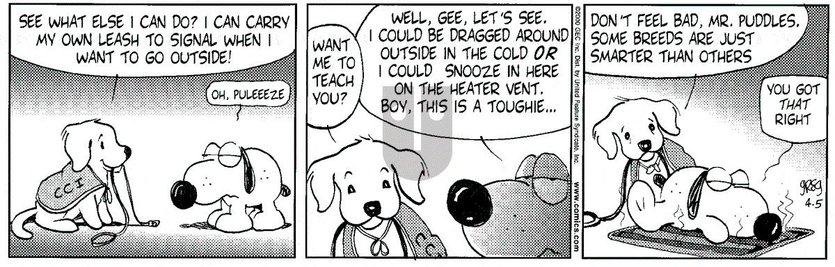 Luann - Wednesday April 5, 2000 Comic Strip