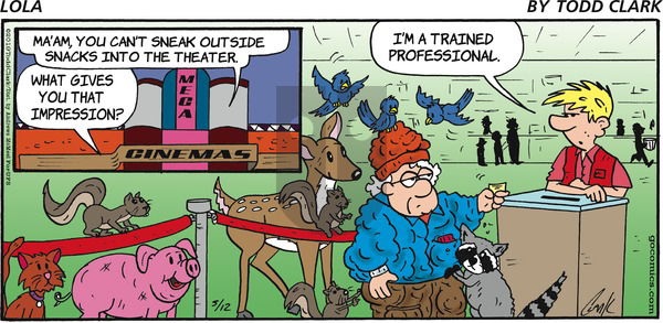 Lola on Sunday May 12, 2019 Comic Strip