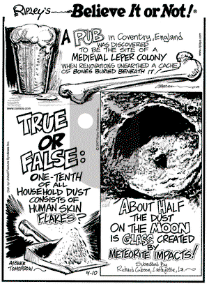 Ripley's Believe It or Not on Tuesday April 10, 2007 Comic Strip