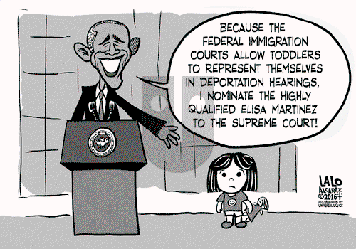 Lalo Alcaraz on Tuesday March 22, 2016 Comic Strip