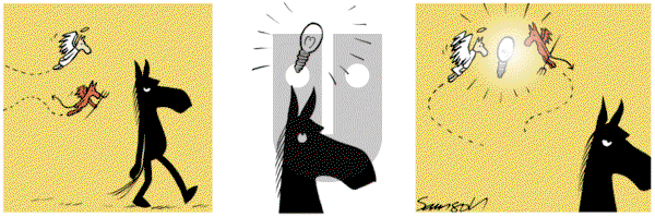 Dark Side of the Horse on Wednesday September 12, 2018 Comic Strip