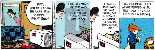 Red and Rover on Thursday February 7, 2002 Comic Strip