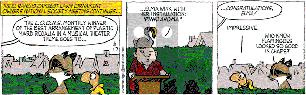 Over the Hedge on Thursday June 17, 2010 Comic Strip