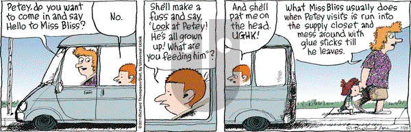 Cul de Sac on Tuesday July 26, 2016 Comic Strip