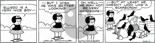 Nancy Classics on Saturday March 21, 2015 Comic Strip