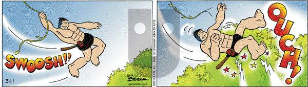 Alley Oop on Tuesday March 11, 2014 Comic Strip