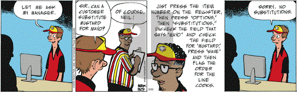 Lucky Cow on Wednesday March 22, 2006 Comic Strip