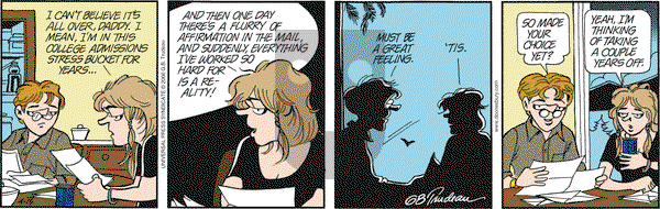 Doonesbury on Saturday April 15, 2006 Comic Strip