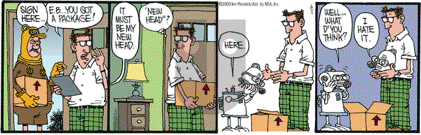 Monty on Monday June 1, 2009 Comic Strip