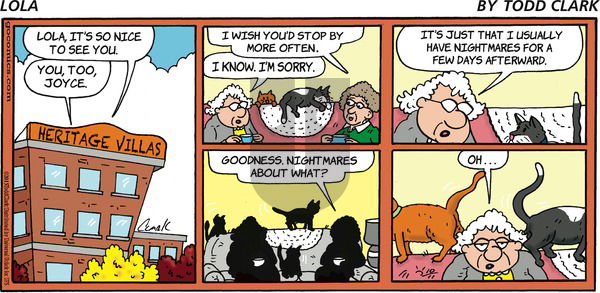 Lola on Sunday October 11, 2015 Comic Strip