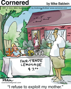 Cornered on Saturday August 21, 2021 Comic Strip