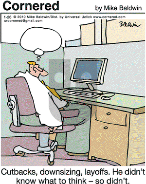 Cornered on Tuesday January 26, 2010 Comic Strip
