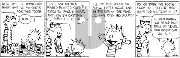 Calvin and Hobbes on Tuesday February 4, 2025 Comic Strip